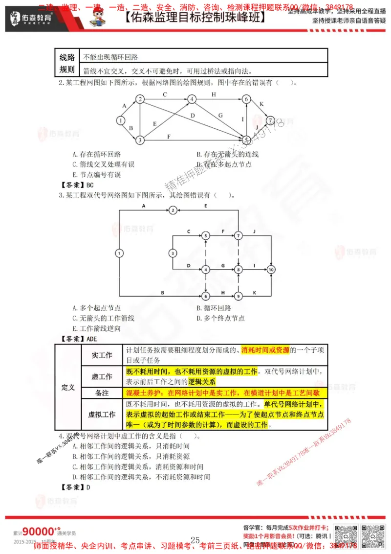 5月2日佑森监理目标控制珠峰班VIP作业答案_1_监理工程师_2025监理工程师_2025年监理工程师SVIP_2025年监理土建控制SVIP_02-基础精讲✿高端面授✿深度强化