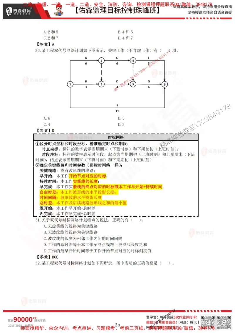 5月2日佑森监理目标控制珠峰班VIP作业答案_1_监理工程师_2025监理工程师_2025年监理工程师SVIP_2025年监理土建控制SVIP_02-基础精讲✿高端面授✿深度强化