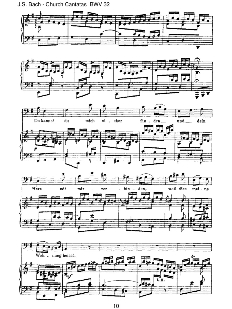BWV32LiebsterJesu,meinVerlangen_一万首著名钢琴曲谱哈农贝多芬合集视频教学电子版高清无水印可打印_1古典钢琴知名音乐家谱_巴赫钢琴谱全集_J.S巴赫作品全集_JohannSebastianBach(1685-1750)巴赫