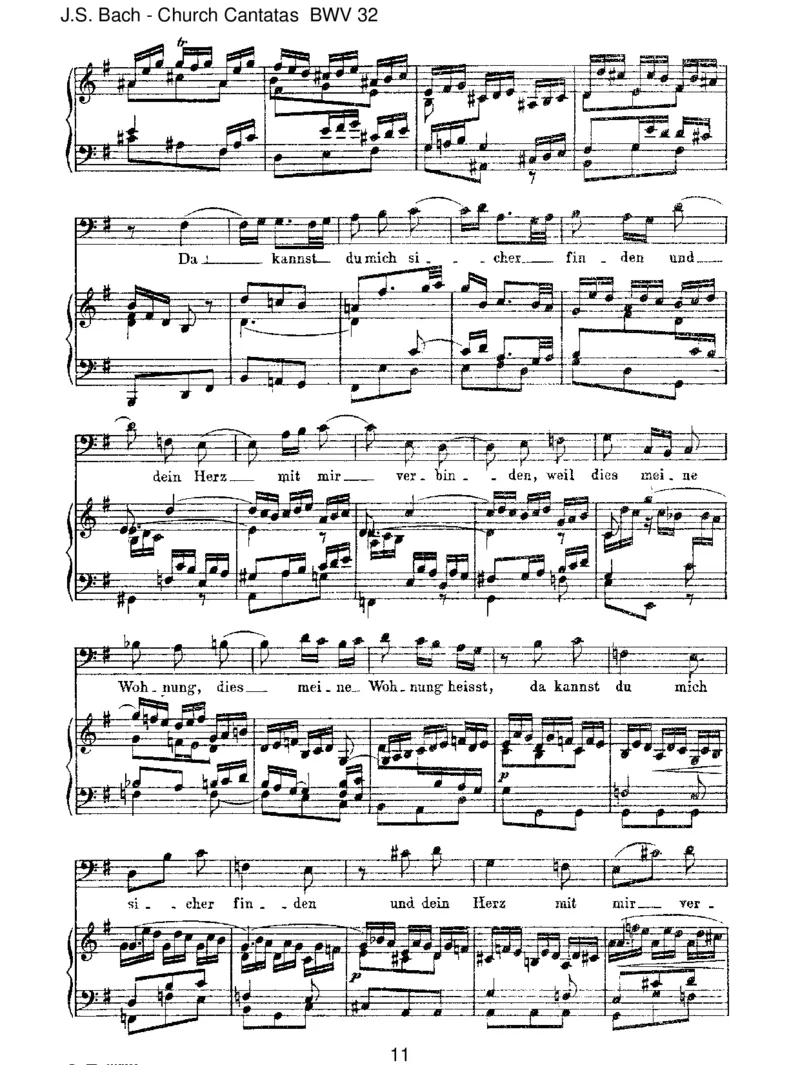 BWV32LiebsterJesu,meinVerlangen_一万首著名钢琴曲谱哈农贝多芬合集视频教学电子版高清无水印可打印_1古典钢琴知名音乐家谱_巴赫钢琴谱全集_J.S巴赫作品全集_JohannSebastianBach(1685-1750)巴赫