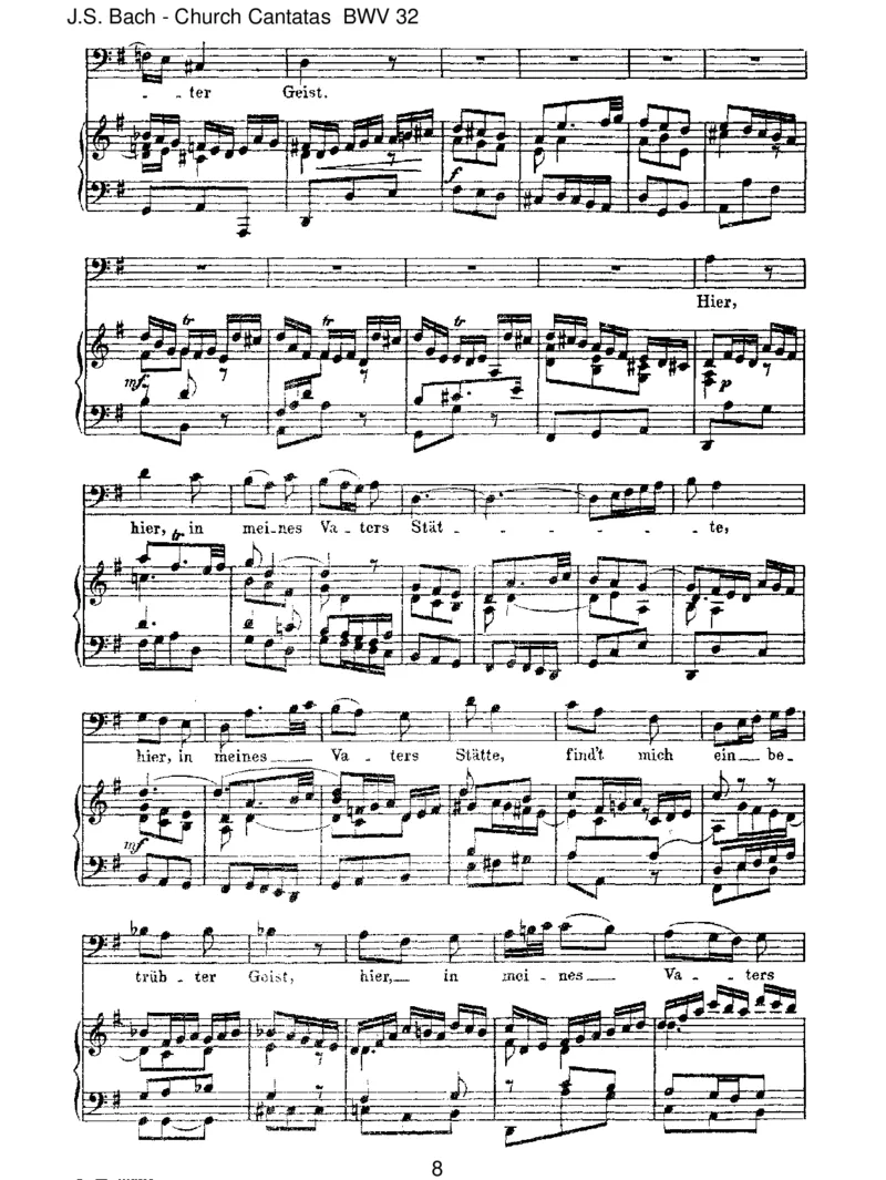 BWV32LiebsterJesu,meinVerlangen_一万首著名钢琴曲谱哈农贝多芬合集视频教学电子版高清无水印可打印_1古典钢琴知名音乐家谱_巴赫钢琴谱全集_J.S巴赫作品全集_JohannSebastianBach(1685-1750)巴赫