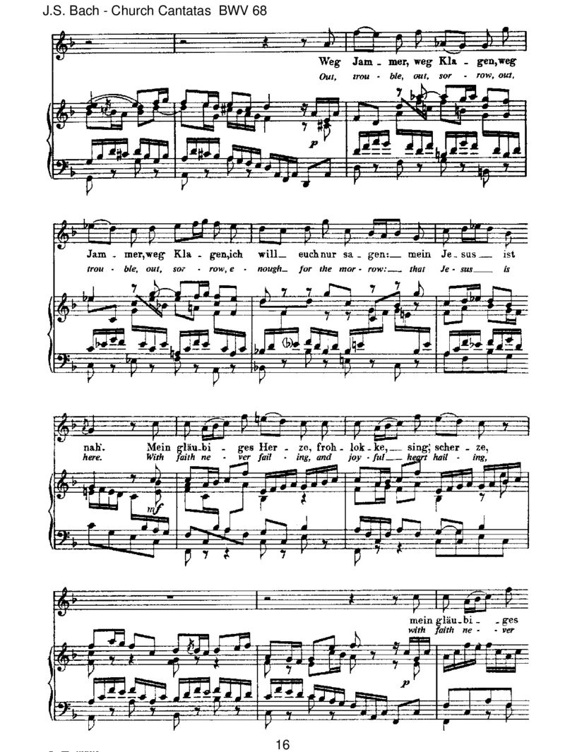 BWV68AlsohatGottdieWeltgeliebt_一万首著名钢琴曲谱哈农贝多芬合集视频教学电子版高清无水印可打印_1古典钢琴知名音乐家谱_巴赫钢琴谱全集_J.S巴赫作品全集_JohannSebastianBach(1685-1750)巴赫