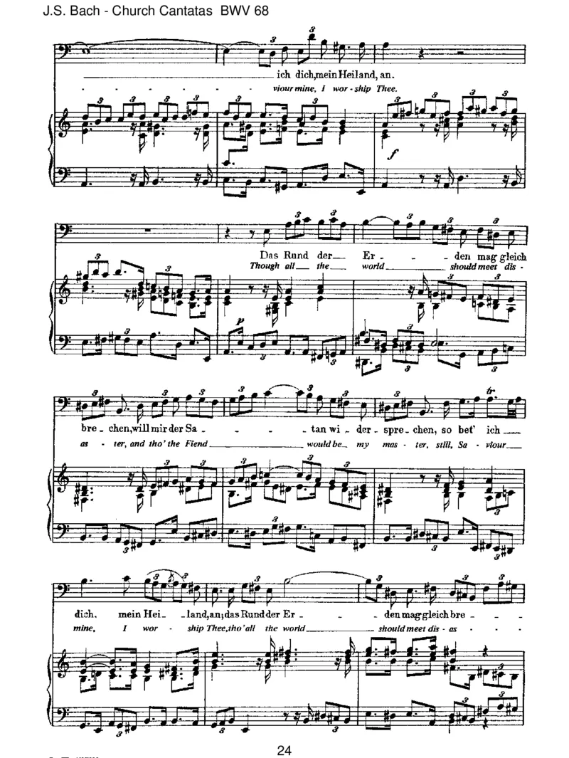 BWV68AlsohatGottdieWeltgeliebt_一万首著名钢琴曲谱哈农贝多芬合集视频教学电子版高清无水印可打印_1古典钢琴知名音乐家谱_巴赫钢琴谱全集_J.S巴赫作品全集_JohannSebastianBach(1685-1750)巴赫