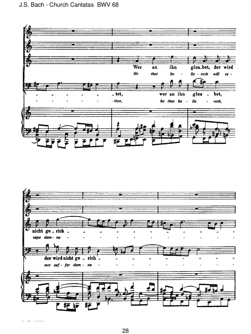 BWV68AlsohatGottdieWeltgeliebt_一万首著名钢琴曲谱哈农贝多芬合集视频教学电子版高清无水印可打印_1古典钢琴知名音乐家谱_巴赫钢琴谱全集_J.S巴赫作品全集_JohannSebastianBach(1685-1750)巴赫