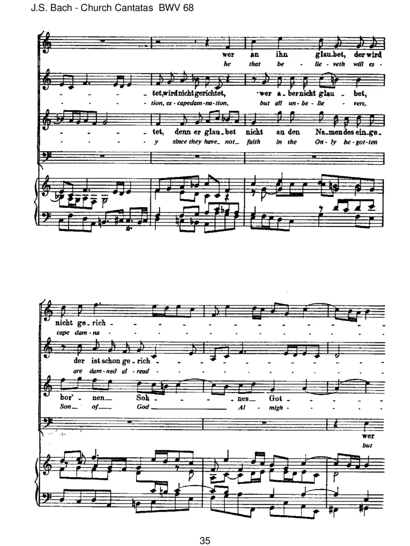 BWV68AlsohatGottdieWeltgeliebt_一万首著名钢琴曲谱哈农贝多芬合集视频教学电子版高清无水印可打印_1古典钢琴知名音乐家谱_巴赫钢琴谱全集_J.S巴赫作品全集_JohannSebastianBach(1685-1750)巴赫