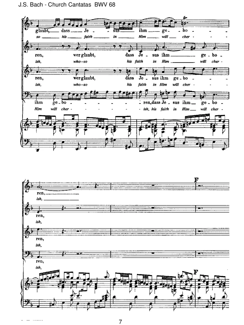 BWV68AlsohatGottdieWeltgeliebt_一万首著名钢琴曲谱哈农贝多芬合集视频教学电子版高清无水印可打印_1古典钢琴知名音乐家谱_巴赫钢琴谱全集_J.S巴赫作品全集_JohannSebastianBach(1685-1750)巴赫