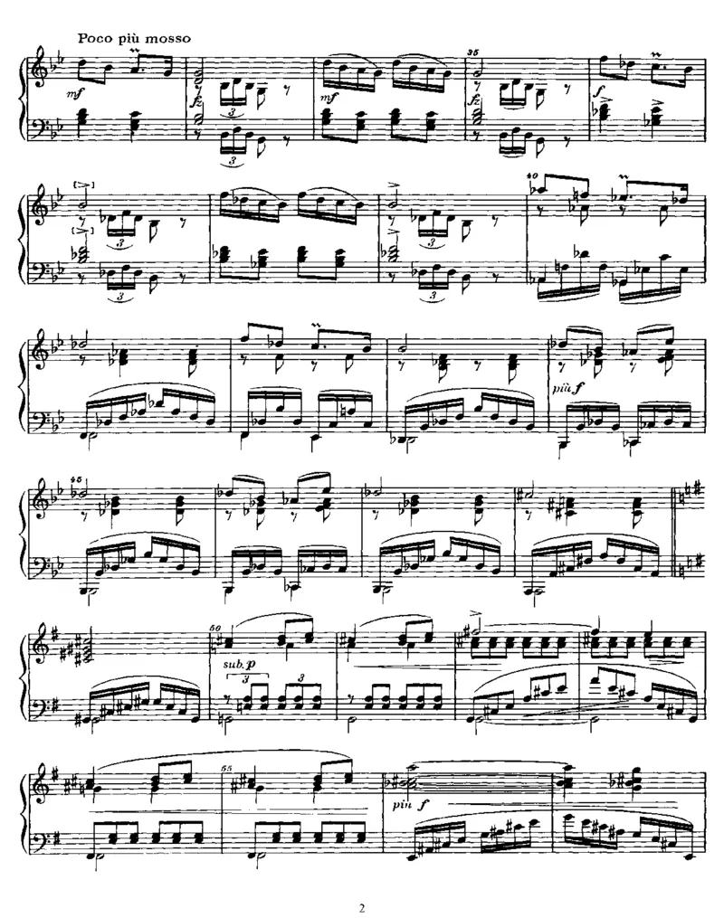 2Pieces_一万首著名钢琴曲谱哈农贝多芬合集视频教学电子版高清无水印可打印_1古典钢琴知名音乐家谱_德沃夏克钢琴谱全集