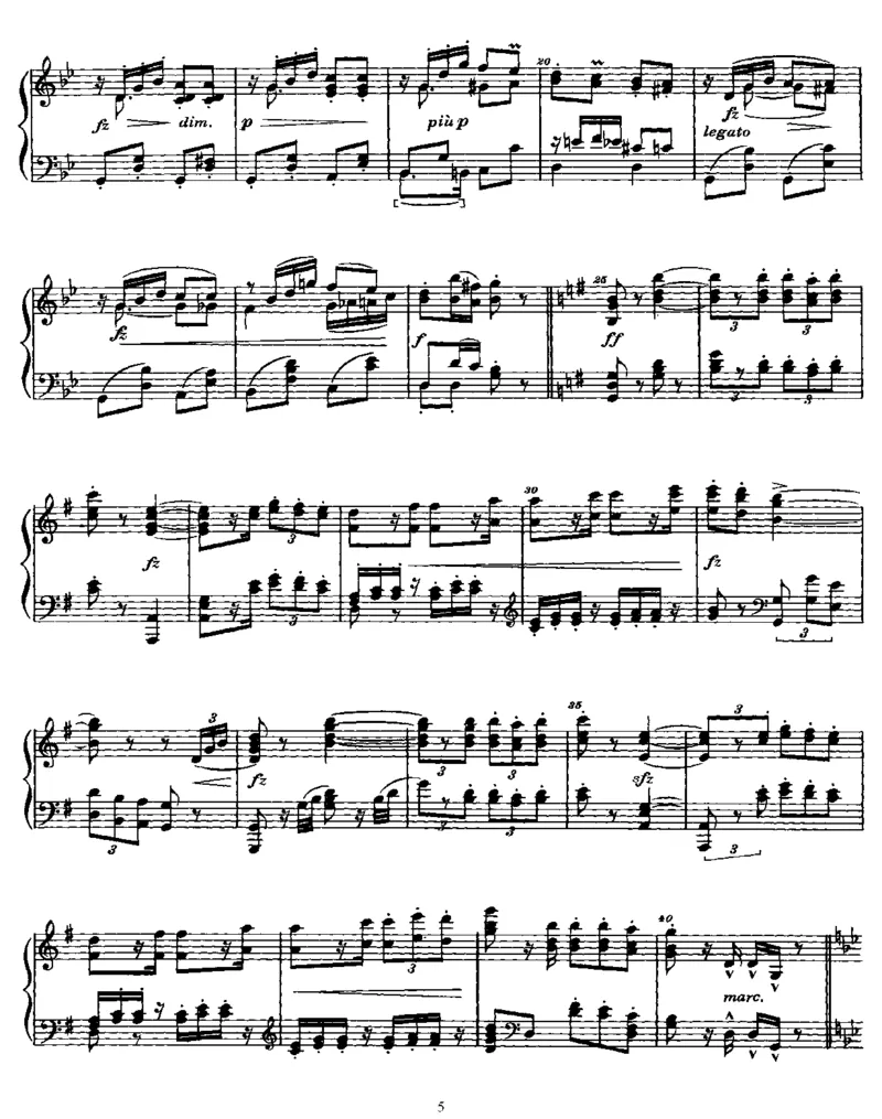 2Pieces_一万首著名钢琴曲谱哈农贝多芬合集视频教学电子版高清无水印可打印_1古典钢琴知名音乐家谱_德沃夏克钢琴谱全集