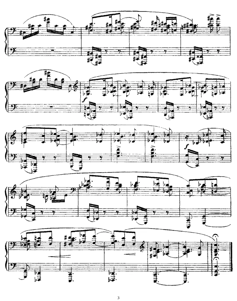 2Poemes,Op44_一万首著名钢琴曲谱哈农贝多芬合集视频教学电子版高清无水印可打印_1古典钢琴知名音乐家谱_斯克里亚宾钢琴谱全集_Poemes