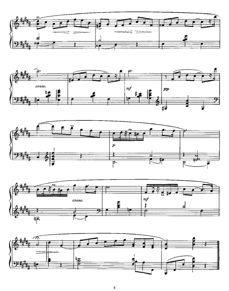 4Preludes,Op22_一万首著名钢琴曲谱哈农贝多芬合集视频教学电子版高清无水印可打印_1古典钢琴知名音乐家谱_斯克里亚宾钢琴谱全集_前奏曲