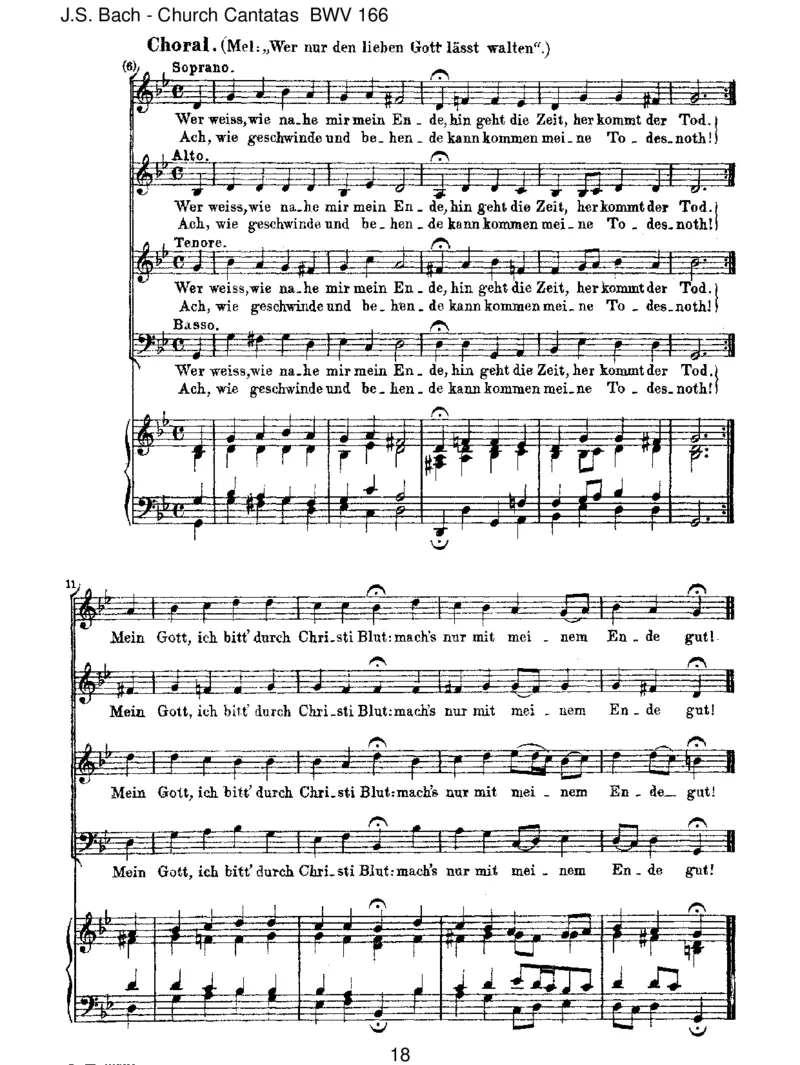 BWV166Wogehestduhin__一万首著名钢琴曲谱哈农贝多芬合集视频教学电子版高清无水印可打印_1古典钢琴知名音乐家谱_巴赫钢琴谱全集_J.S巴赫作品全集_JohannSebastianBach(1685-1750)巴赫