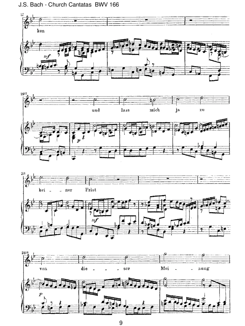 BWV166Wogehestduhin__一万首著名钢琴曲谱哈农贝多芬合集视频教学电子版高清无水印可打印_1古典钢琴知名音乐家谱_巴赫钢琴谱全集_J.S巴赫作品全集_JohannSebastianBach(1685-1750)巴赫