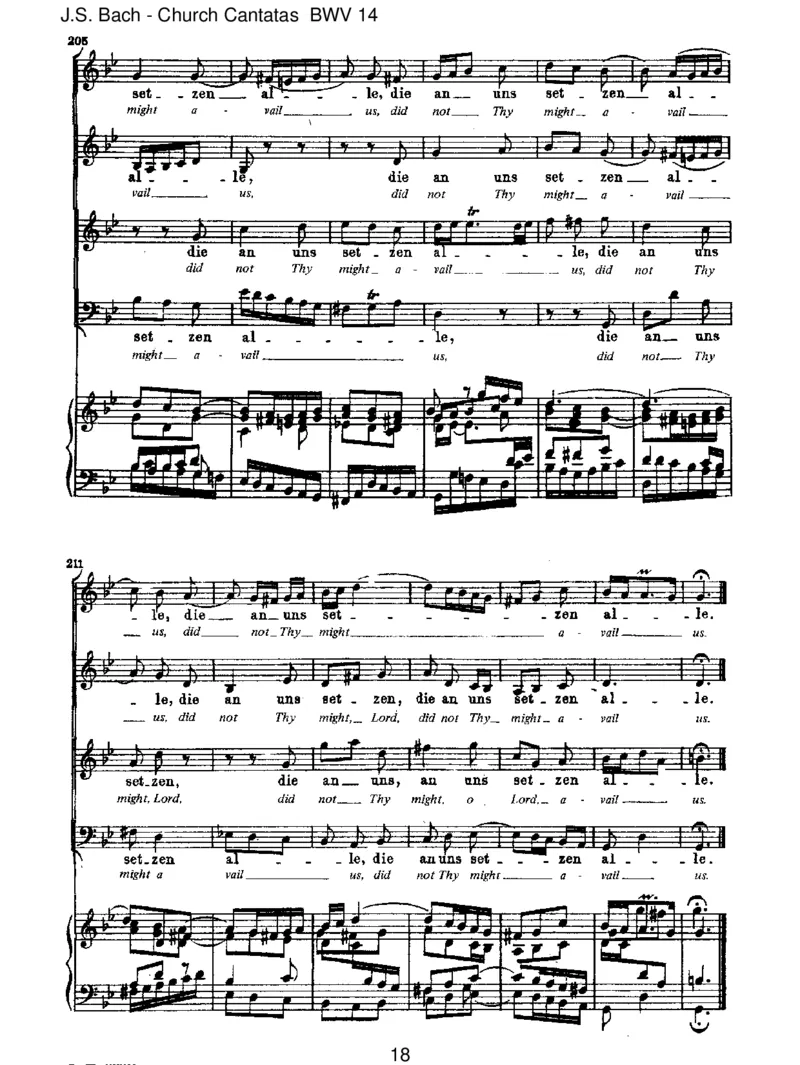 BWV14W_rGottnichtmitunsdieseZeit_一万首著名钢琴曲谱哈农贝多芬合集视频教学电子版高清无水印可打印_1古典钢琴知名音乐家谱_巴赫钢琴谱全集_J.S巴赫作品全集