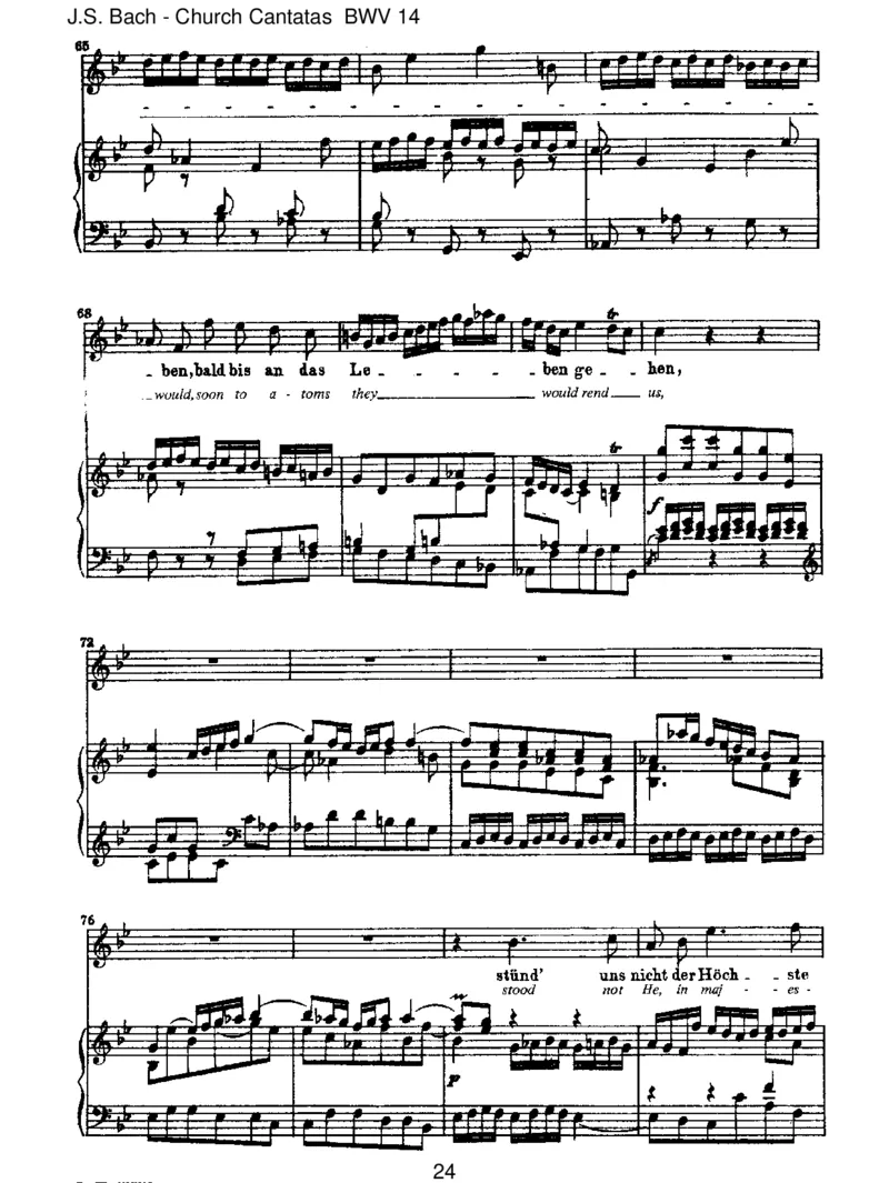 BWV14W_rGottnichtmitunsdieseZeit_一万首著名钢琴曲谱哈农贝多芬合集视频教学电子版高清无水印可打印_1古典钢琴知名音乐家谱_巴赫钢琴谱全集_J.S巴赫作品全集