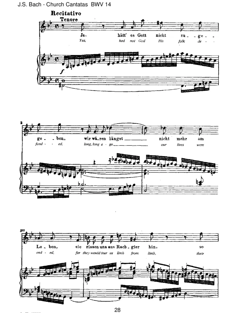 BWV14W_rGottnichtmitunsdieseZeit_一万首著名钢琴曲谱哈农贝多芬合集视频教学电子版高清无水印可打印_1古典钢琴知名音乐家谱_巴赫钢琴谱全集_J.S巴赫作品全集