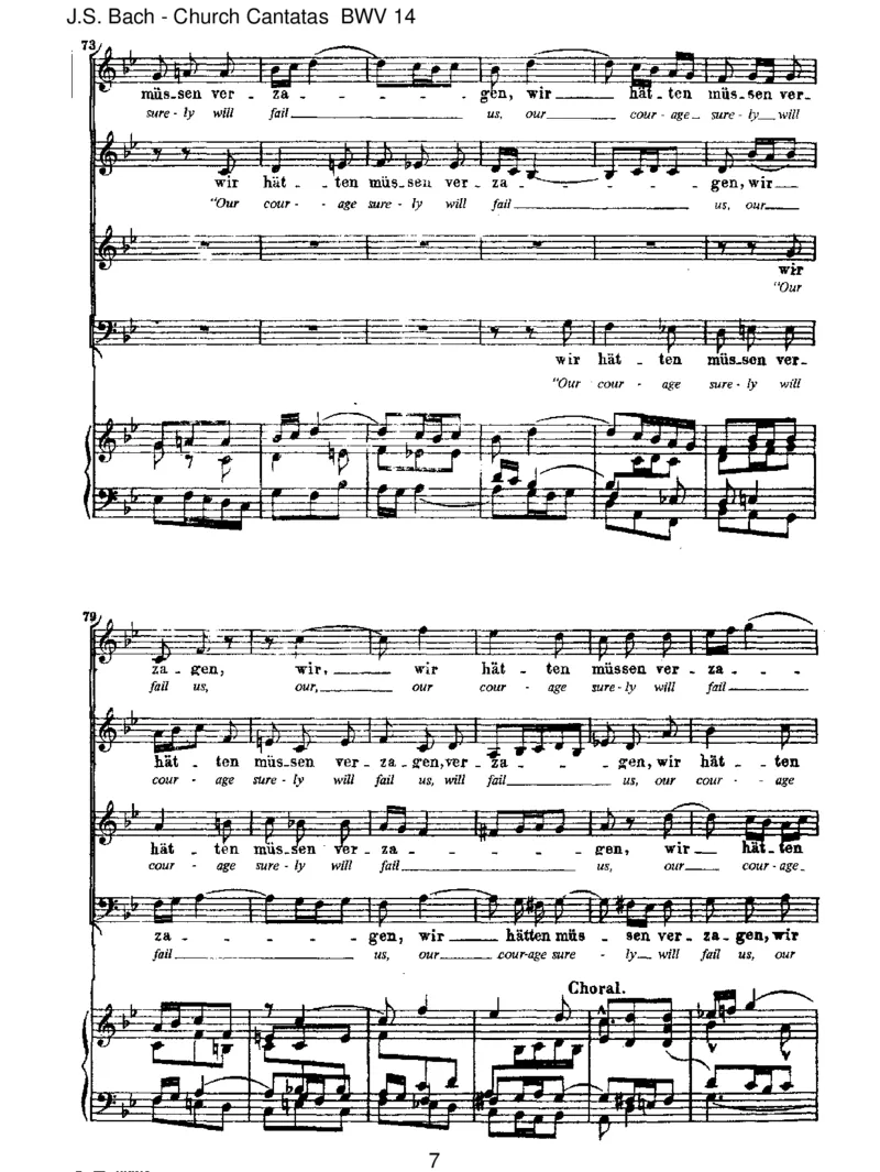 BWV14W_rGottnichtmitunsdieseZeit_一万首著名钢琴曲谱哈农贝多芬合集视频教学电子版高清无水印可打印_1古典钢琴知名音乐家谱_巴赫钢琴谱全集_J.S巴赫作品全集