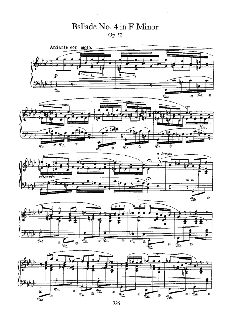 ChopinBalladeNo.4_一万首著名钢琴曲谱哈农贝多芬合集视频教学电子版高清无水印可打印_1古典钢琴知名音乐家谱_肖邦钢琴谱全集_叙事曲