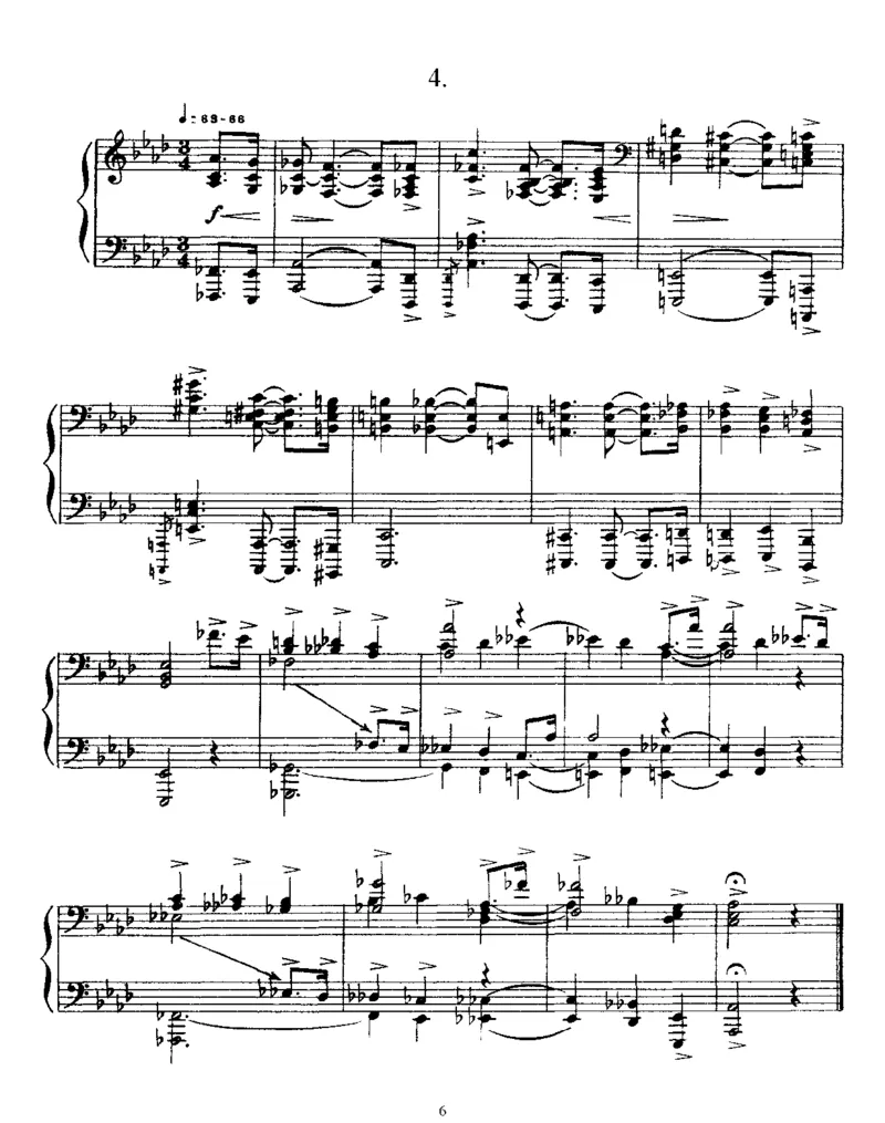 4Preludes,Op39_一万首著名钢琴曲谱哈农贝多芬合集视频教学电子版高清无水印可打印_1古典钢琴知名音乐家谱_斯克里亚宾钢琴谱全集_前奏曲