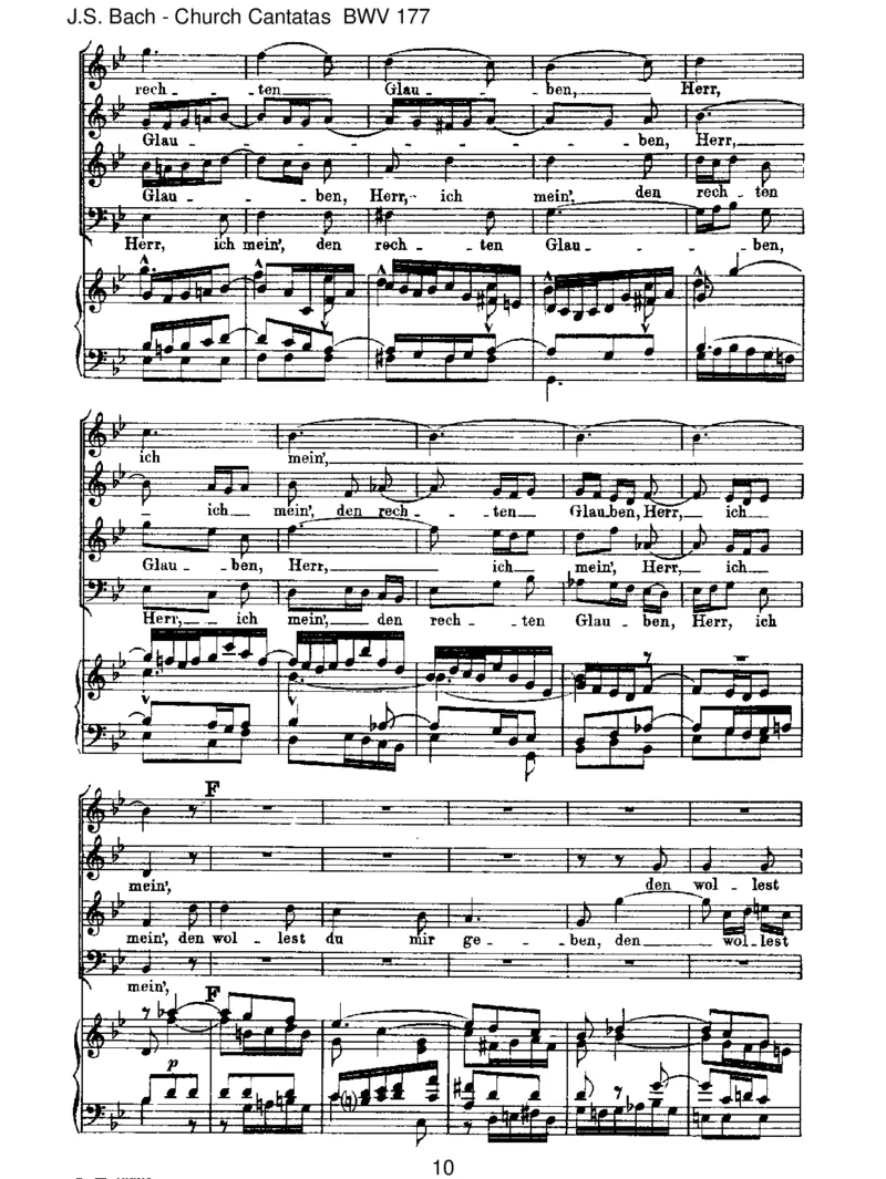 BWV177Ichrufzudir,HerrJesuChrist_一万首著名钢琴曲谱哈农贝多芬合集视频教学电子版高清无水印可打印_1古典钢琴知名音乐家谱_巴赫钢琴谱全集_J.S巴赫作品全集