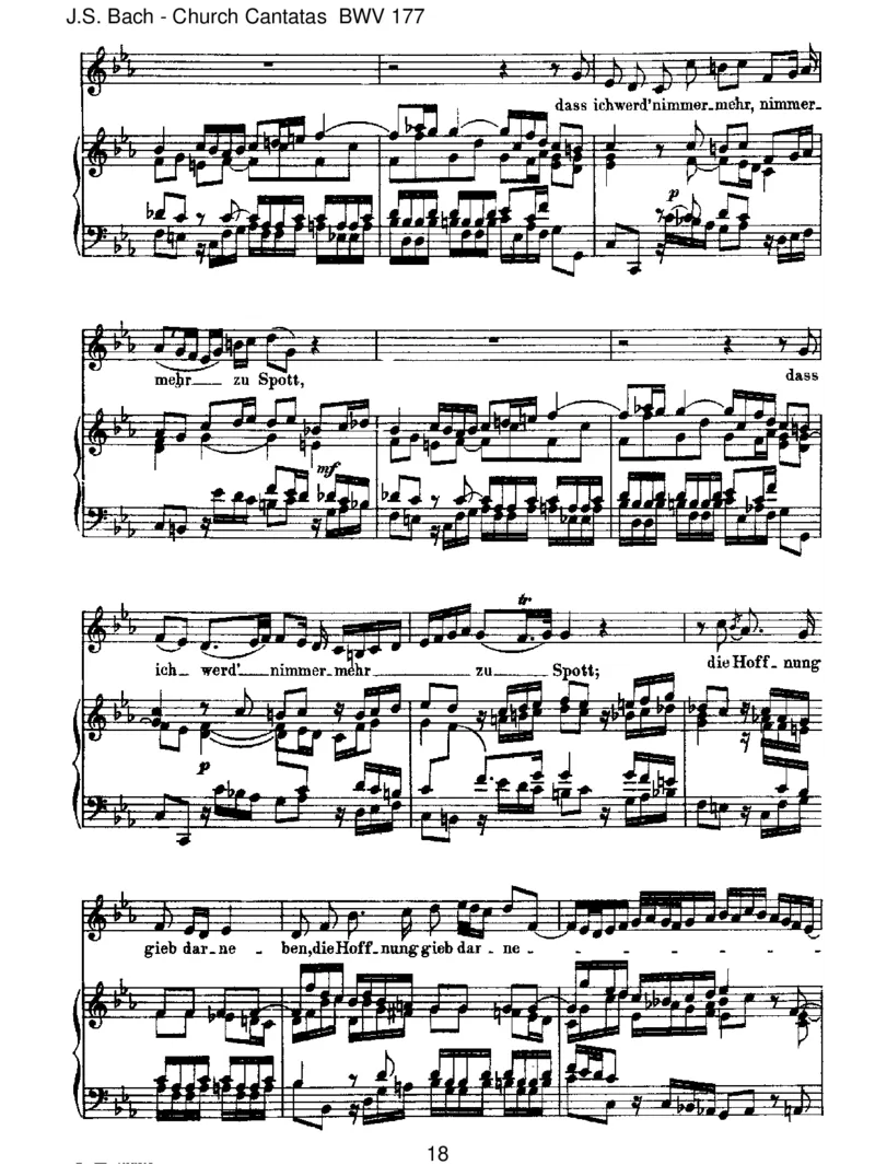 BWV177Ichrufzudir,HerrJesuChrist_一万首著名钢琴曲谱哈农贝多芬合集视频教学电子版高清无水印可打印_1古典钢琴知名音乐家谱_巴赫钢琴谱全集_J.S巴赫作品全集