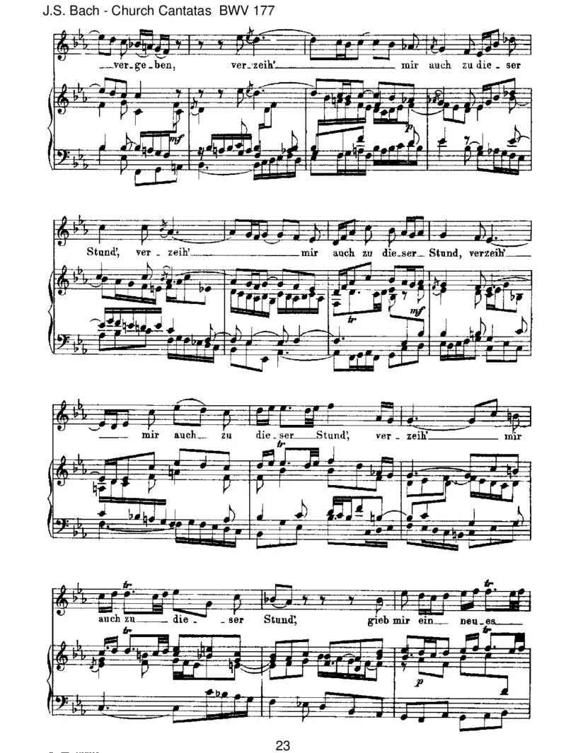 BWV177Ichrufzudir,HerrJesuChrist_一万首著名钢琴曲谱哈农贝多芬合集视频教学电子版高清无水印可打印_1古典钢琴知名音乐家谱_巴赫钢琴谱全集_J.S巴赫作品全集