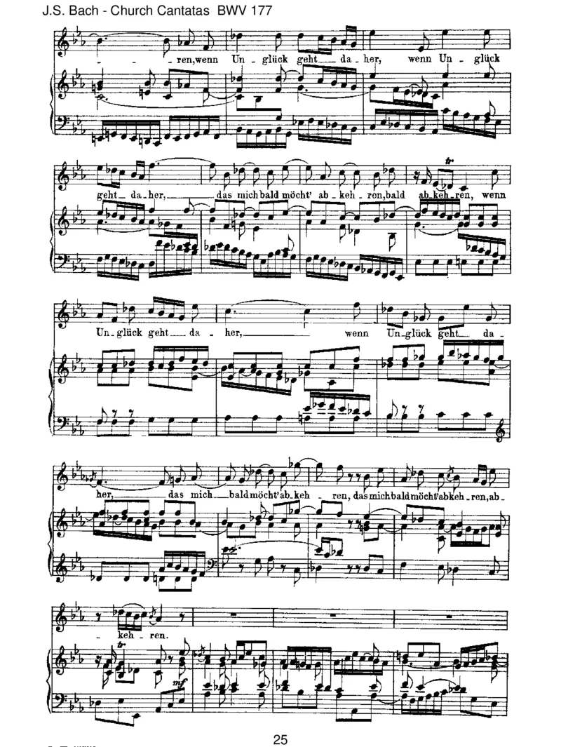 BWV177Ichrufzudir,HerrJesuChrist_一万首著名钢琴曲谱哈农贝多芬合集视频教学电子版高清无水印可打印_1古典钢琴知名音乐家谱_巴赫钢琴谱全集_J.S巴赫作品全集