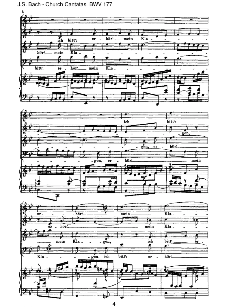 BWV177Ichrufzudir,HerrJesuChrist_一万首著名钢琴曲谱哈农贝多芬合集视频教学电子版高清无水印可打印_1古典钢琴知名音乐家谱_巴赫钢琴谱全集_J.S巴赫作品全集