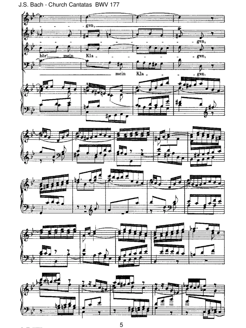 BWV177Ichrufzudir,HerrJesuChrist_一万首著名钢琴曲谱哈农贝多芬合集视频教学电子版高清无水印可打印_1古典钢琴知名音乐家谱_巴赫钢琴谱全集_J.S巴赫作品全集