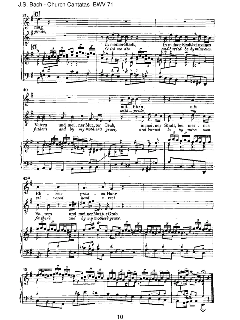 BWV71GottistmeinK_nig_一万首著名钢琴曲谱哈农贝多芬合集视频教学电子版高清无水印可打印_1古典钢琴知名音乐家谱_巴赫钢琴谱全集_J.S巴赫作品全集_JohannSebastianBach(1685-1750)巴赫