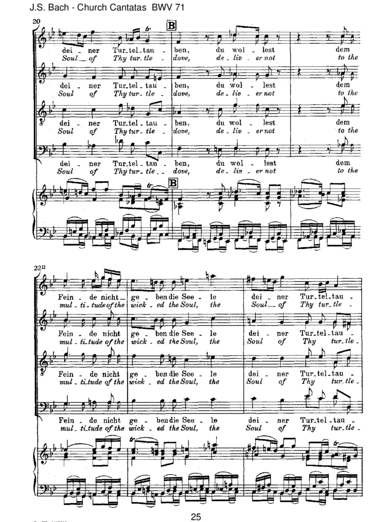 BWV71GottistmeinK_nig_一万首著名钢琴曲谱哈农贝多芬合集视频教学电子版高清无水印可打印_1古典钢琴知名音乐家谱_巴赫钢琴谱全集_J.S巴赫作品全集_JohannSebastianBach(1685-1750)巴赫