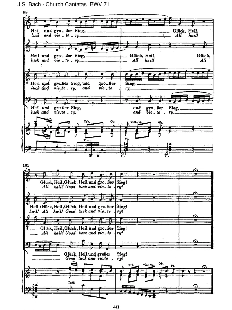 BWV71GottistmeinK_nig_一万首著名钢琴曲谱哈农贝多芬合集视频教学电子版高清无水印可打印_1古典钢琴知名音乐家谱_巴赫钢琴谱全集_J.S巴赫作品全集_JohannSebastianBach(1685-1750)巴赫