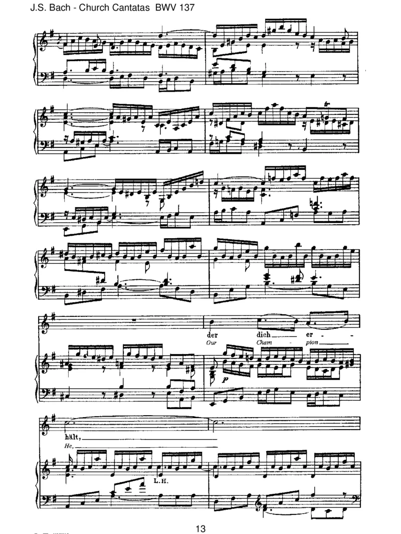 BWV137LobedenHerrn,denm_chtigenK_nigderEhren_一万首著名钢琴曲谱哈农贝多芬合集视频教学电子版高清无水印可打印_1古典钢琴知名音乐家谱_巴赫钢琴谱全集_J.S巴赫作品全集