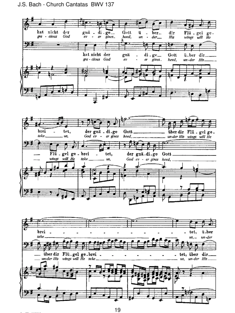 BWV137LobedenHerrn,denm_chtigenK_nigderEhren_一万首著名钢琴曲谱哈农贝多芬合集视频教学电子版高清无水印可打印_1古典钢琴知名音乐家谱_巴赫钢琴谱全集_J.S巴赫作品全集