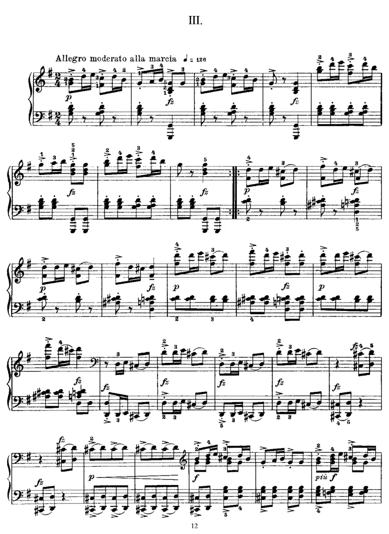 4NorwegianDancesfromOp35_一万首著名钢琴曲谱哈农贝多芬合集视频教学电子版高清无水印可打印_1古典钢琴知名音乐家谱_格里格钢琴谱全集_其他