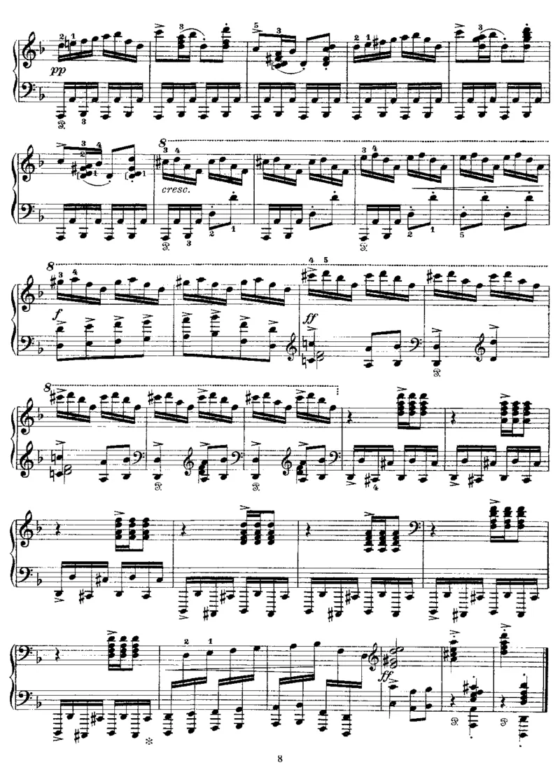 4NorwegianDancesfromOp35_一万首著名钢琴曲谱哈农贝多芬合集视频教学电子版高清无水印可打印_1古典钢琴知名音乐家谱_格里格钢琴谱全集_其他