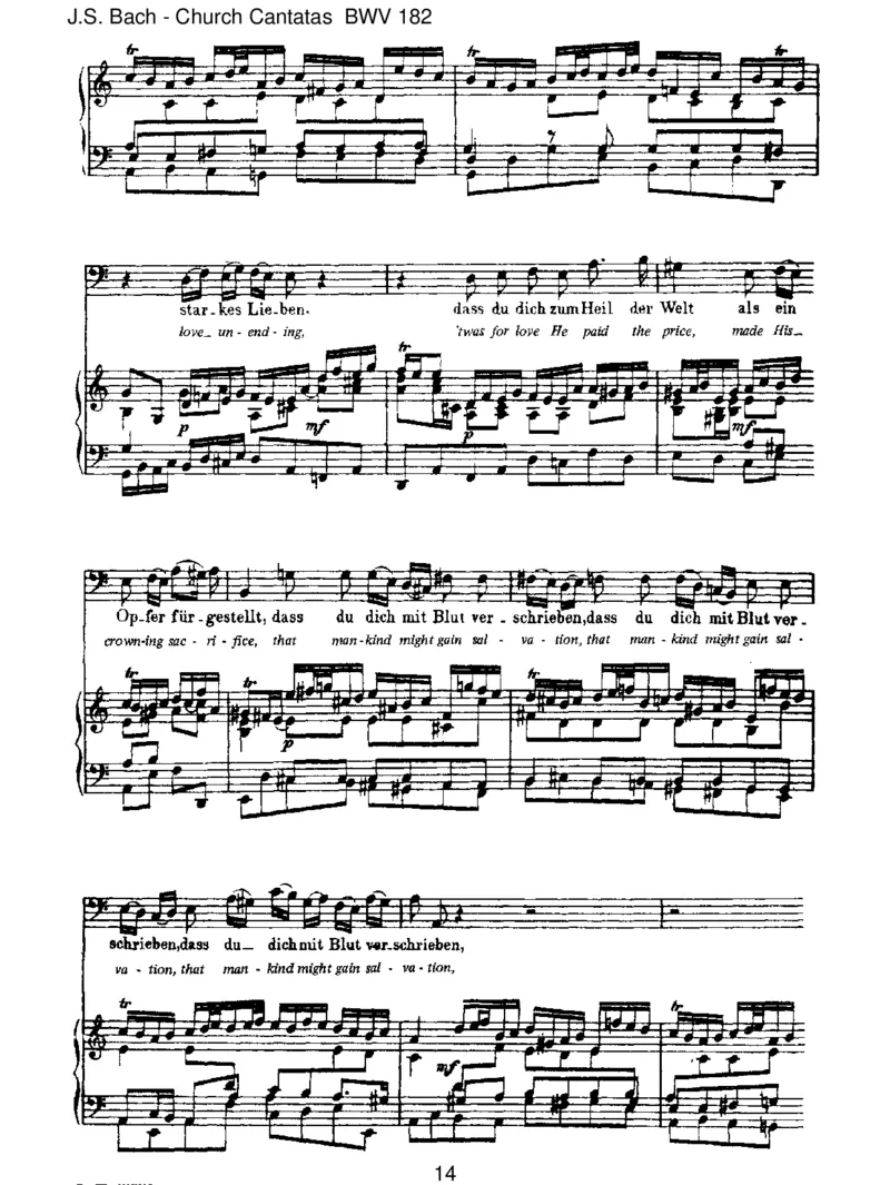 BWV182Himmelsk_nig,seiwilkommen_一万首著名钢琴曲谱哈农贝多芬合集视频教学电子版高清无水印可打印_1古典钢琴知名音乐家谱_巴赫钢琴谱全集_J.S巴赫作品全集_JohannSebastianBach(1685-1750)巴赫