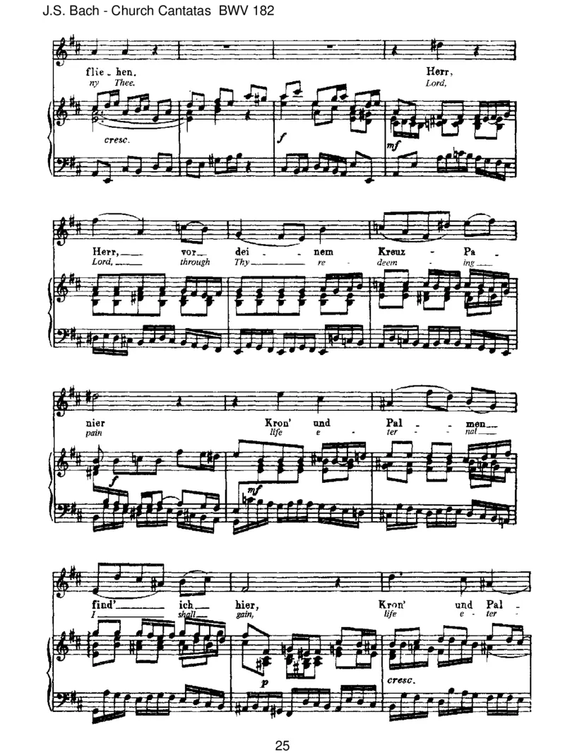 BWV182Himmelsk_nig,seiwilkommen_一万首著名钢琴曲谱哈农贝多芬合集视频教学电子版高清无水印可打印_1古典钢琴知名音乐家谱_巴赫钢琴谱全集_J.S巴赫作品全集_JohannSebastianBach(1685-1750)巴赫