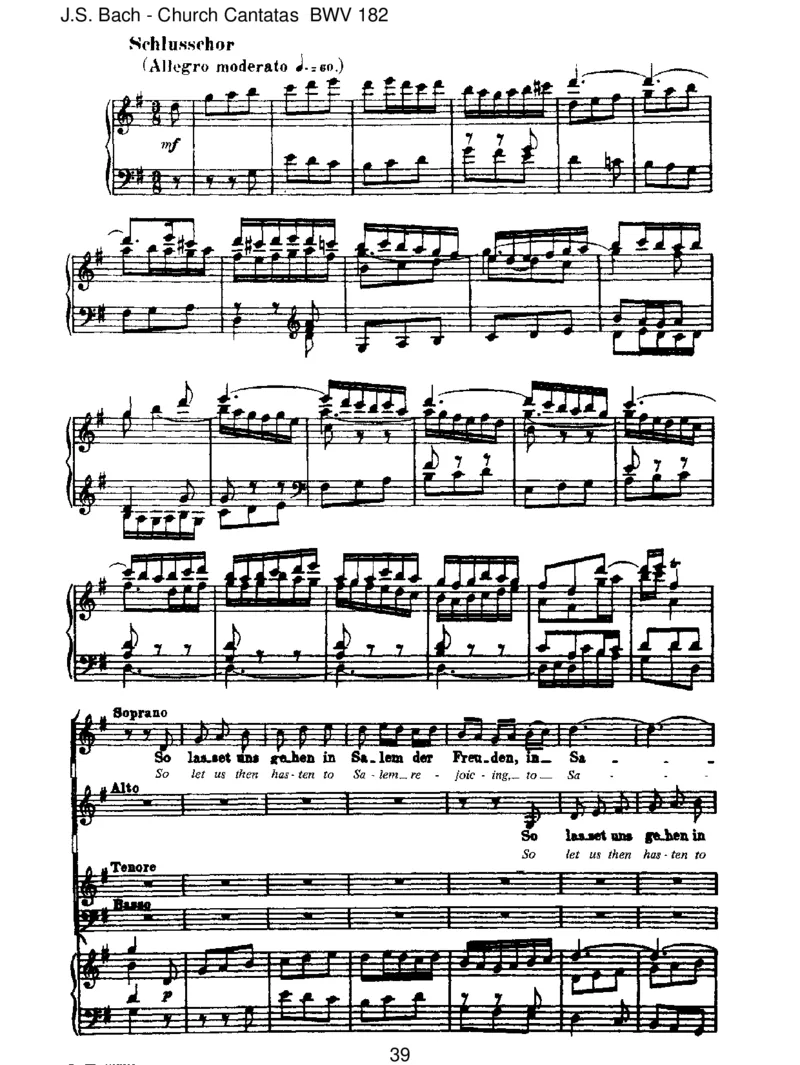 BWV182Himmelsk_nig,seiwilkommen_一万首著名钢琴曲谱哈农贝多芬合集视频教学电子版高清无水印可打印_1古典钢琴知名音乐家谱_巴赫钢琴谱全集_J.S巴赫作品全集_JohannSebastianBach(1685-1750)巴赫