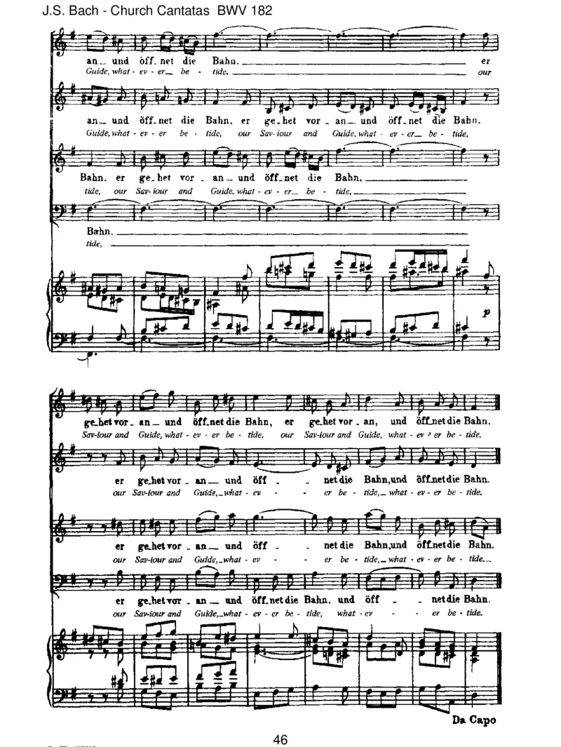 BWV182Himmelsk_nig,seiwilkommen_一万首著名钢琴曲谱哈农贝多芬合集视频教学电子版高清无水印可打印_1古典钢琴知名音乐家谱_巴赫钢琴谱全集_J.S巴赫作品全集_JohannSebastianBach(1685-1750)巴赫