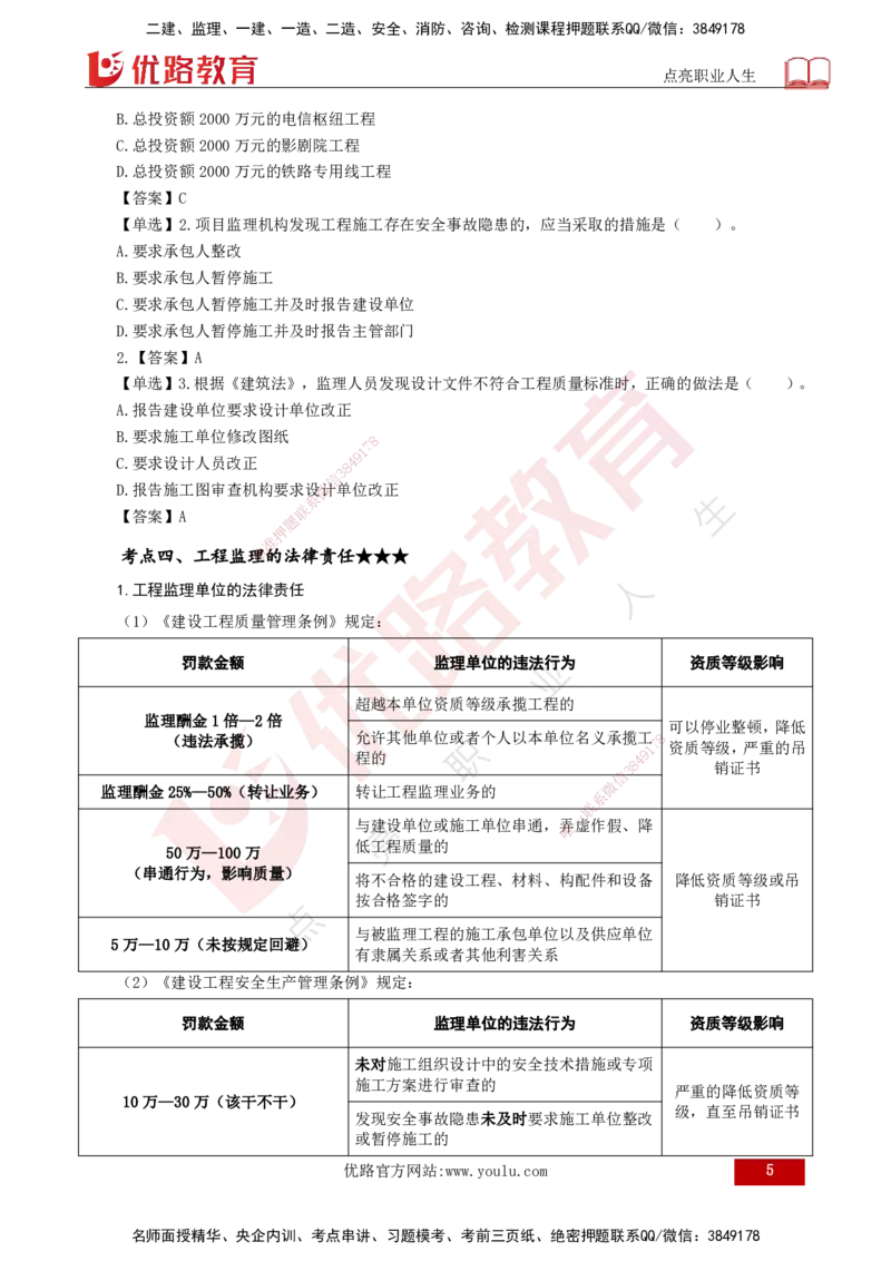 25年《监理概论》第1章讲义（打印版）_监理工程师_2025监理工程师_2025年监理工程师SVIP_2025年监理概论法规SVIP_02-基础精讲✿高端面授✿深度强化_01.第1章建设工程监理制度