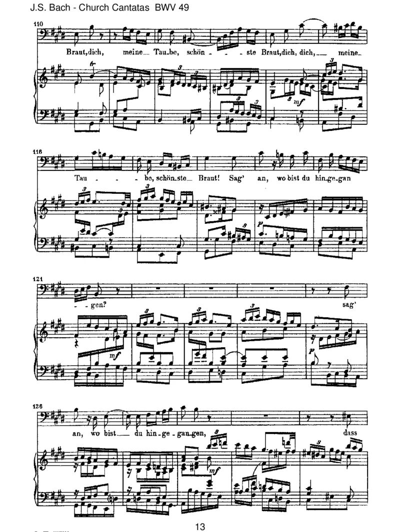 BWV49IchgehundsuchemitVerlangen_一万首著名钢琴曲谱哈农贝多芬合集视频教学电子版高清无水印可打印_1古典钢琴知名音乐家谱_巴赫钢琴谱全集_J.S巴赫作品全集