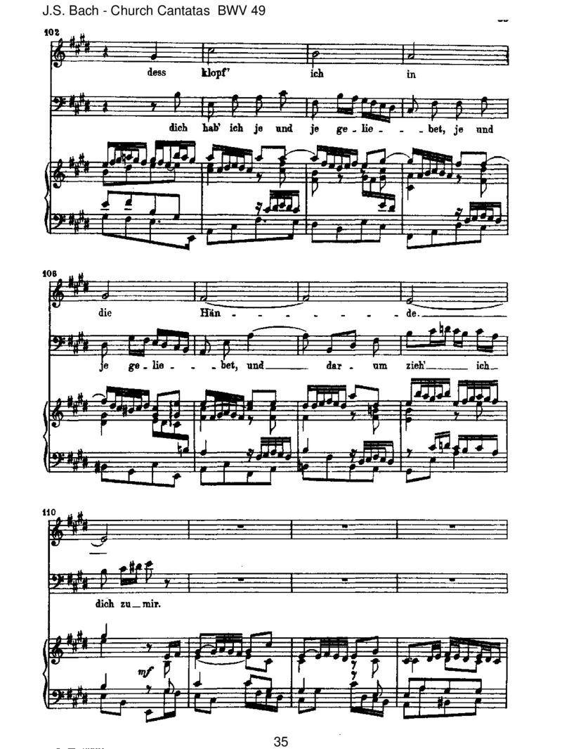 BWV49IchgehundsuchemitVerlangen_一万首著名钢琴曲谱哈农贝多芬合集视频教学电子版高清无水印可打印_1古典钢琴知名音乐家谱_巴赫钢琴谱全集_J.S巴赫作品全集
