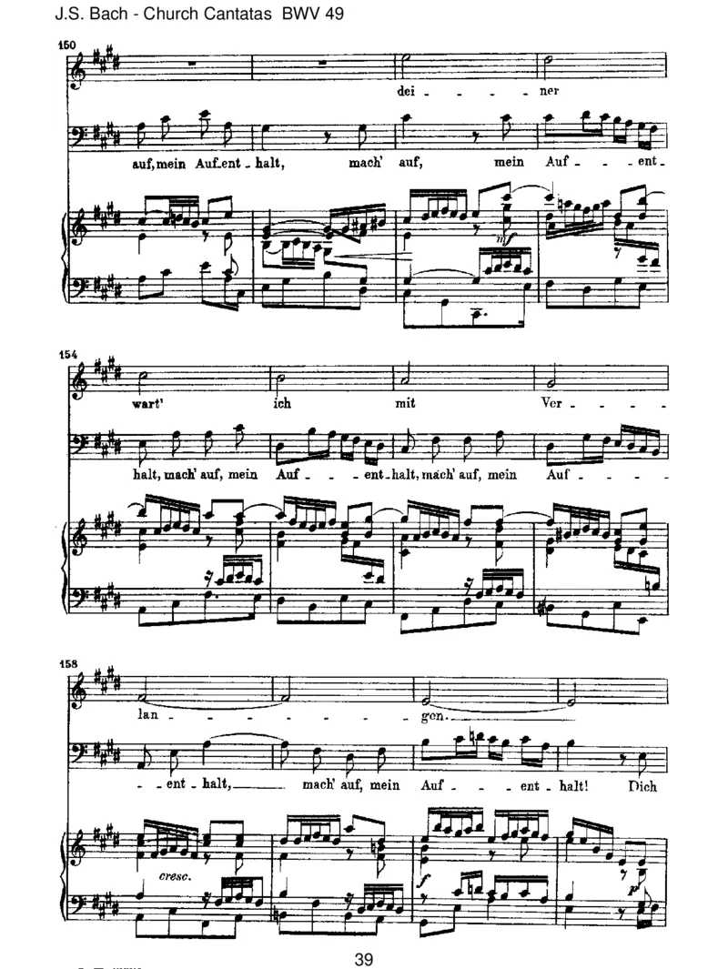 BWV49IchgehundsuchemitVerlangen_一万首著名钢琴曲谱哈农贝多芬合集视频教学电子版高清无水印可打印_1古典钢琴知名音乐家谱_巴赫钢琴谱全集_J.S巴赫作品全集