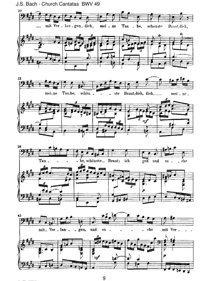 BWV49IchgehundsuchemitVerlangen_一万首著名钢琴曲谱哈农贝多芬合集视频教学电子版高清无水印可打印_1古典钢琴知名音乐家谱_巴赫钢琴谱全集_J.S巴赫作品全集