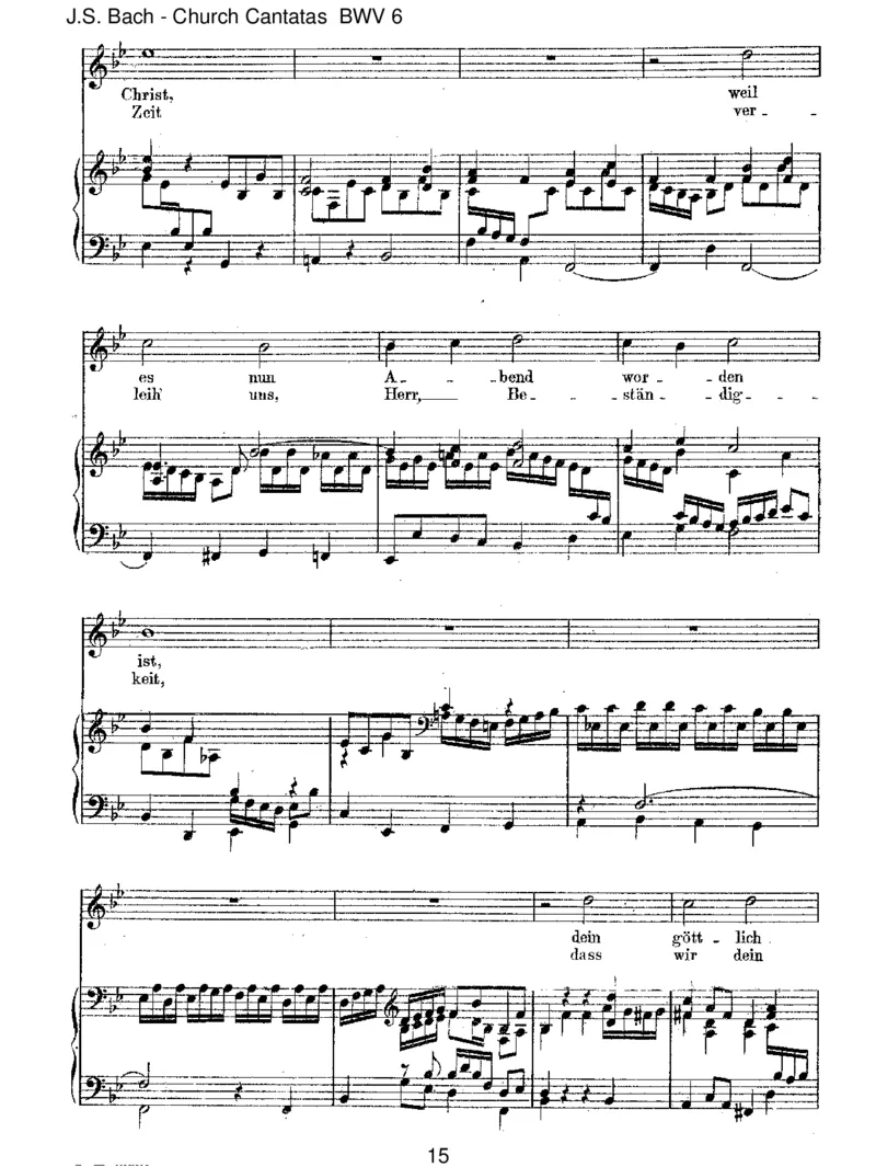 BWV6Bleibbeiuns,denneswillAbendwerden_一万首著名钢琴曲谱哈农贝多芬合集视频教学电子版高清无水印可打印_1古典钢琴知名音乐家谱_巴赫钢琴谱全集_J.S巴赫作品全集