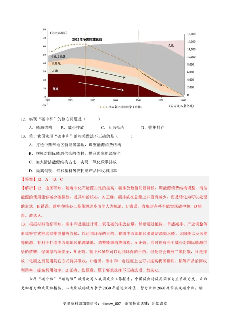 第三章环境安全与国家安全（B卷&bull;综合测试）-单元测试2022-2023学年高二地理分层训练AB卷（人教版2019选必三）（解析版）_E015高中全科试卷_地理试题_选修3_1.单元测试
