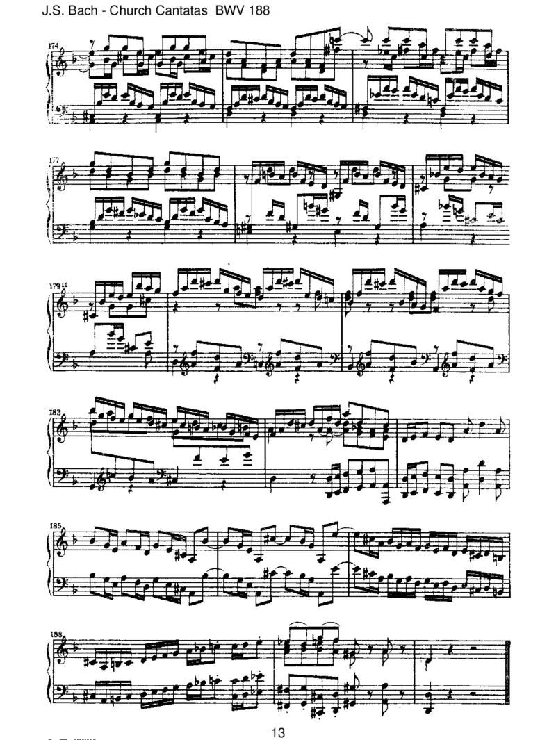 BWV188IchhabemeineZuversicht_一万首著名钢琴曲谱哈农贝多芬合集视频教学电子版高清无水印可打印_1古典钢琴知名音乐家谱_巴赫钢琴谱全集_J.S巴赫作品全集_JohannSebastianBach(1685-1750)巴赫