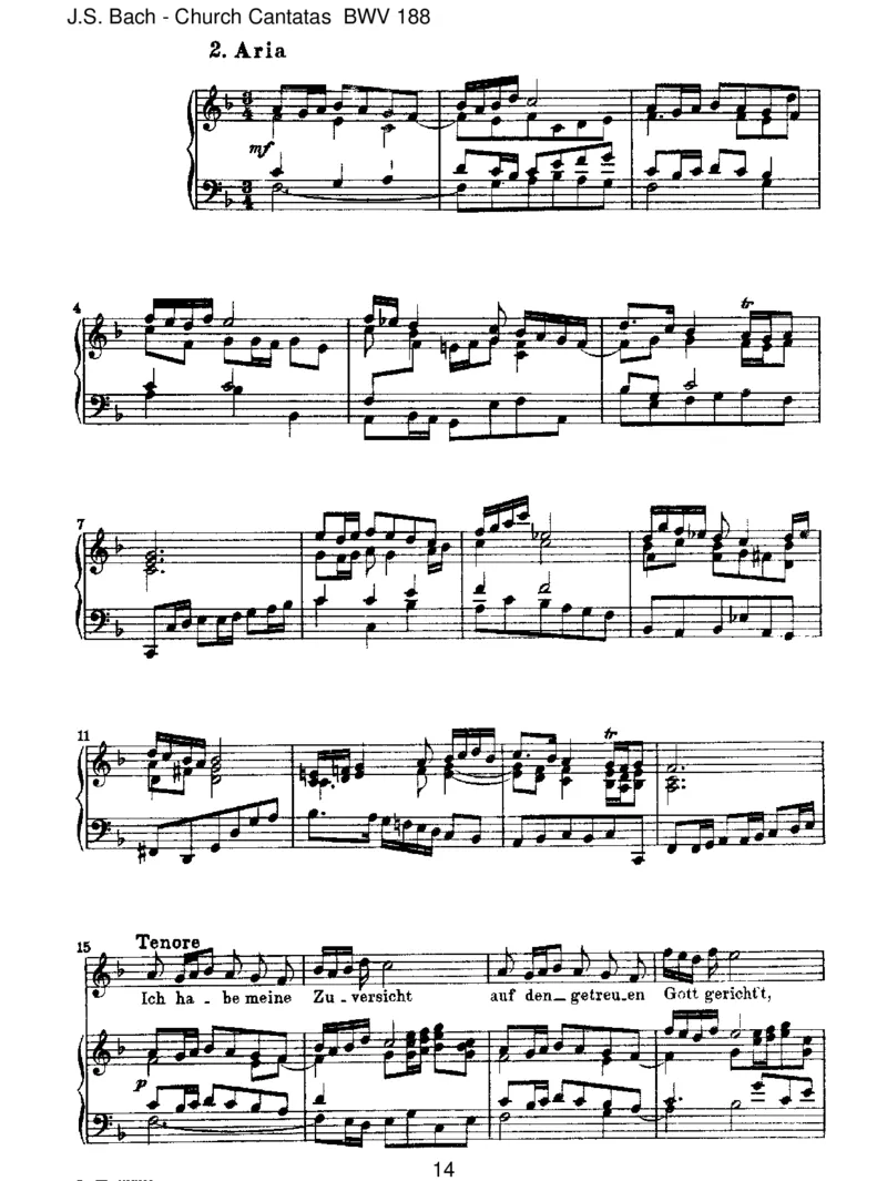 BWV188IchhabemeineZuversicht_一万首著名钢琴曲谱哈农贝多芬合集视频教学电子版高清无水印可打印_1古典钢琴知名音乐家谱_巴赫钢琴谱全集_J.S巴赫作品全集_JohannSebastianBach(1685-1750)巴赫