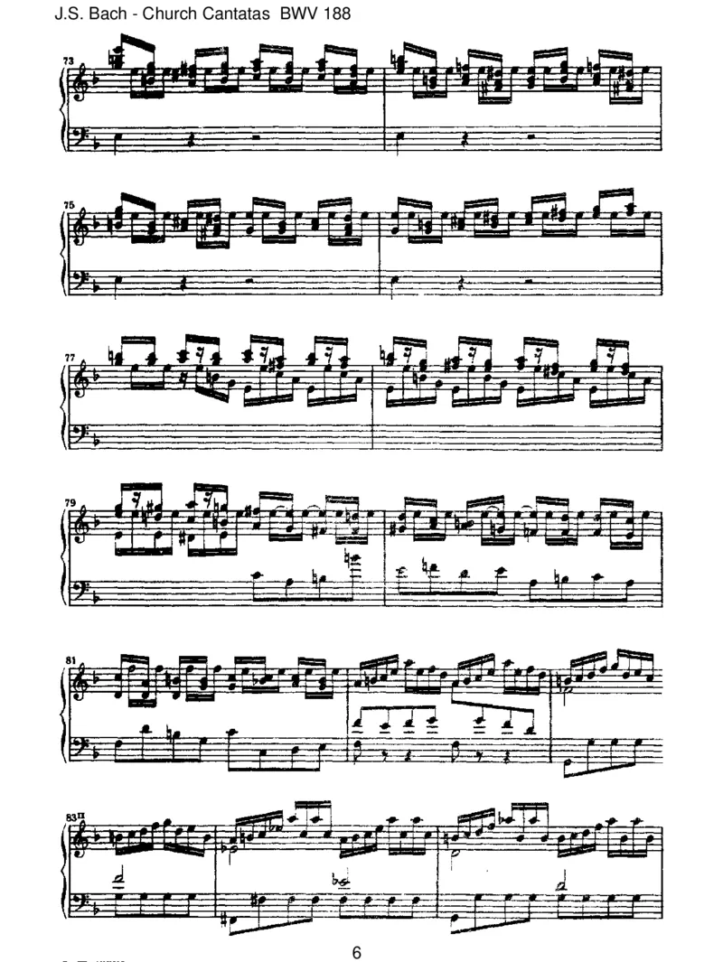 BWV188IchhabemeineZuversicht_一万首著名钢琴曲谱哈农贝多芬合集视频教学电子版高清无水印可打印_1古典钢琴知名音乐家谱_巴赫钢琴谱全集_J.S巴赫作品全集_JohannSebastianBach(1685-1750)巴赫