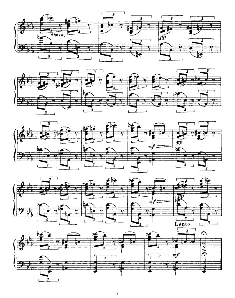 3Pieces,Op49_一万首著名钢琴曲谱哈农贝多芬合集视频教学电子版高清无水印可打印_1古典钢琴知名音乐家谱_斯克里亚宾钢琴谱全集_pieces